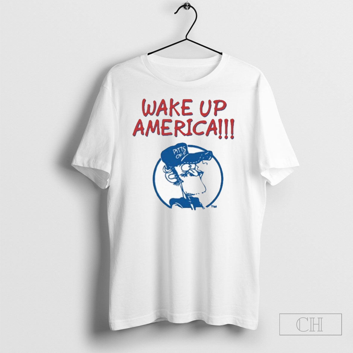 Earl Pitts Wake Up America Pitt Off - Adult & Kids T-Shirts, Sweatshirts & Hoodies apparel design preview 1