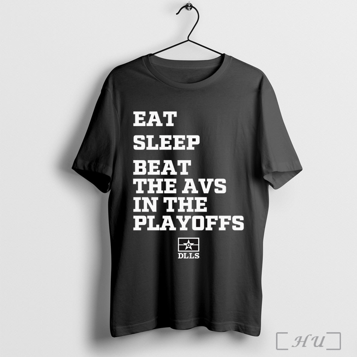 Eat Sleep Beat The Avs In Playoffs Dallas Stars - Adult & Kids T-Shirts, Sweatshirts & Hoodies apparel design preview 1