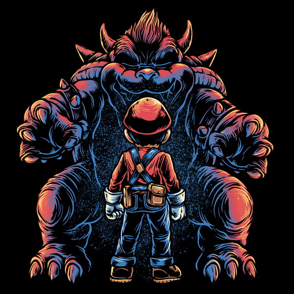 Encounter In The Castle - Adult & Kids T-Shirts, Sweatshirts & Hoodies apparel design preview 1