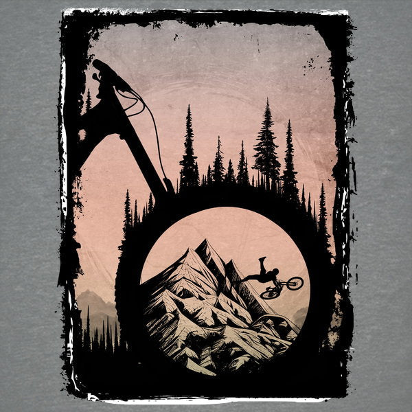 Enduro Bike Trail Samurai - Adult & Kids T-Shirts, Sweatshirts & Hoodies apparel design preview 1