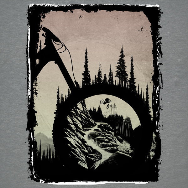 Enduro Bike Trail Trooper - Adult & Kids T-Shirts, Sweatshirts & Hoodies apparel design preview 1