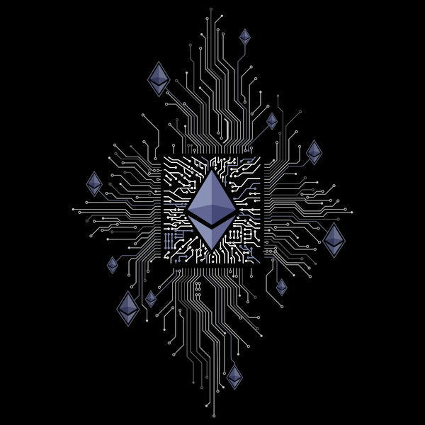 Ethereum Circuit - Adult & Kids T-Shirts, Sweatshirts & Hoodies apparel design preview 1