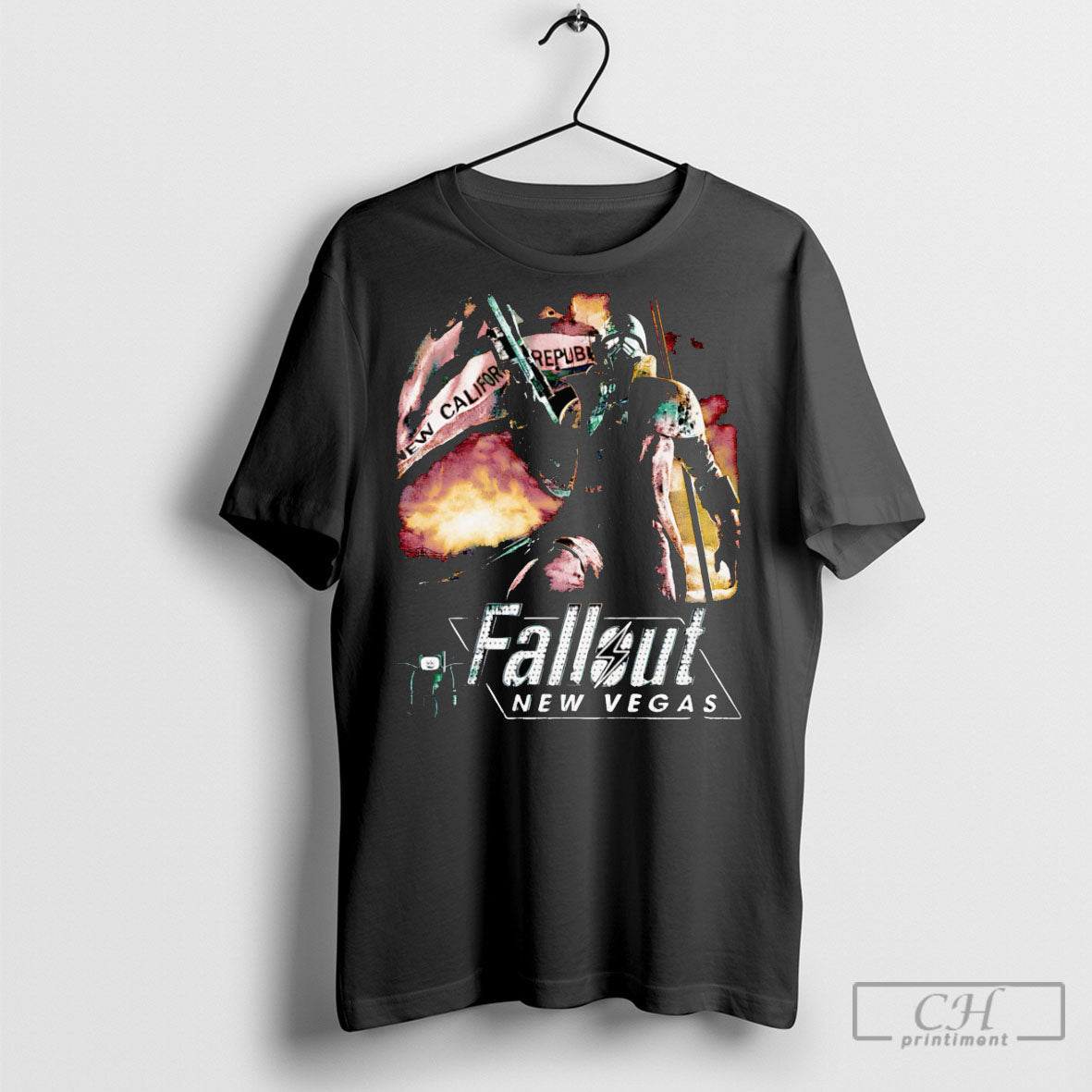 Fallout New Vegas Retro Sweater - Adult & Kids T-Shirts, Sweatshirts & Hoodies apparel design preview 1