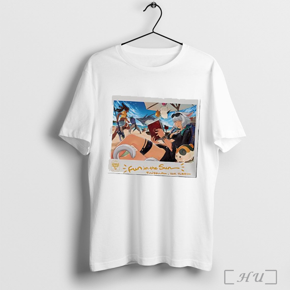 Final Fantasy Xiv Game Fun In The Sun - Adult & Kids T-Shirts, Sweatshirts & Hoodies apparel design preview 1