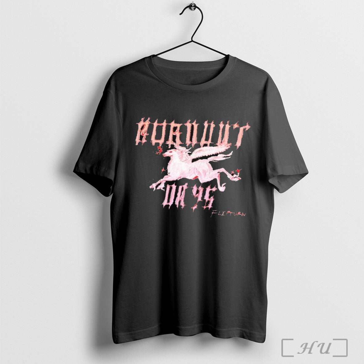 Flipturn Burnout Days Pegasus - Adult & Kids T-Shirts, Sweatshirts & Hoodies apparel design preview 1