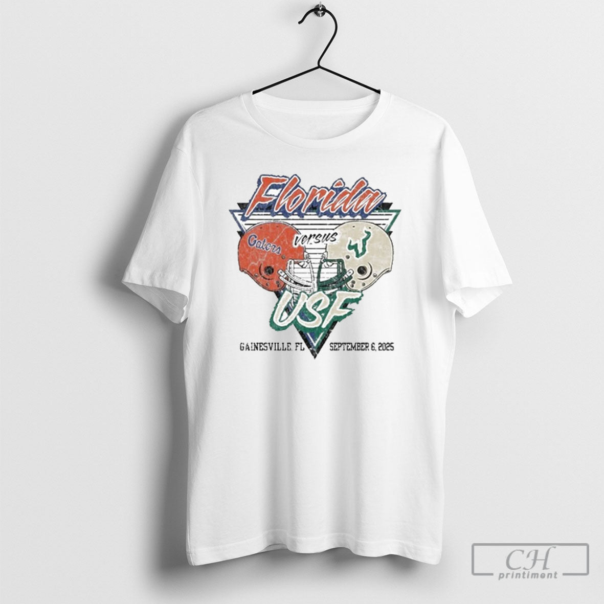 Florida Vs Usf Gainesville Fl September 6 2025 - Adult & Kids T-Shirts, Sweatshirts & Hoodies apparel design preview 1