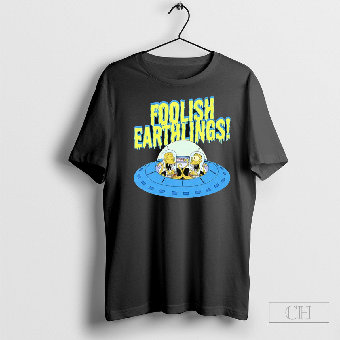 Foolish Earthlings Simpsons - Adult & Kids T-Shirts, Sweatshirts & Hoodies apparel design preview 1