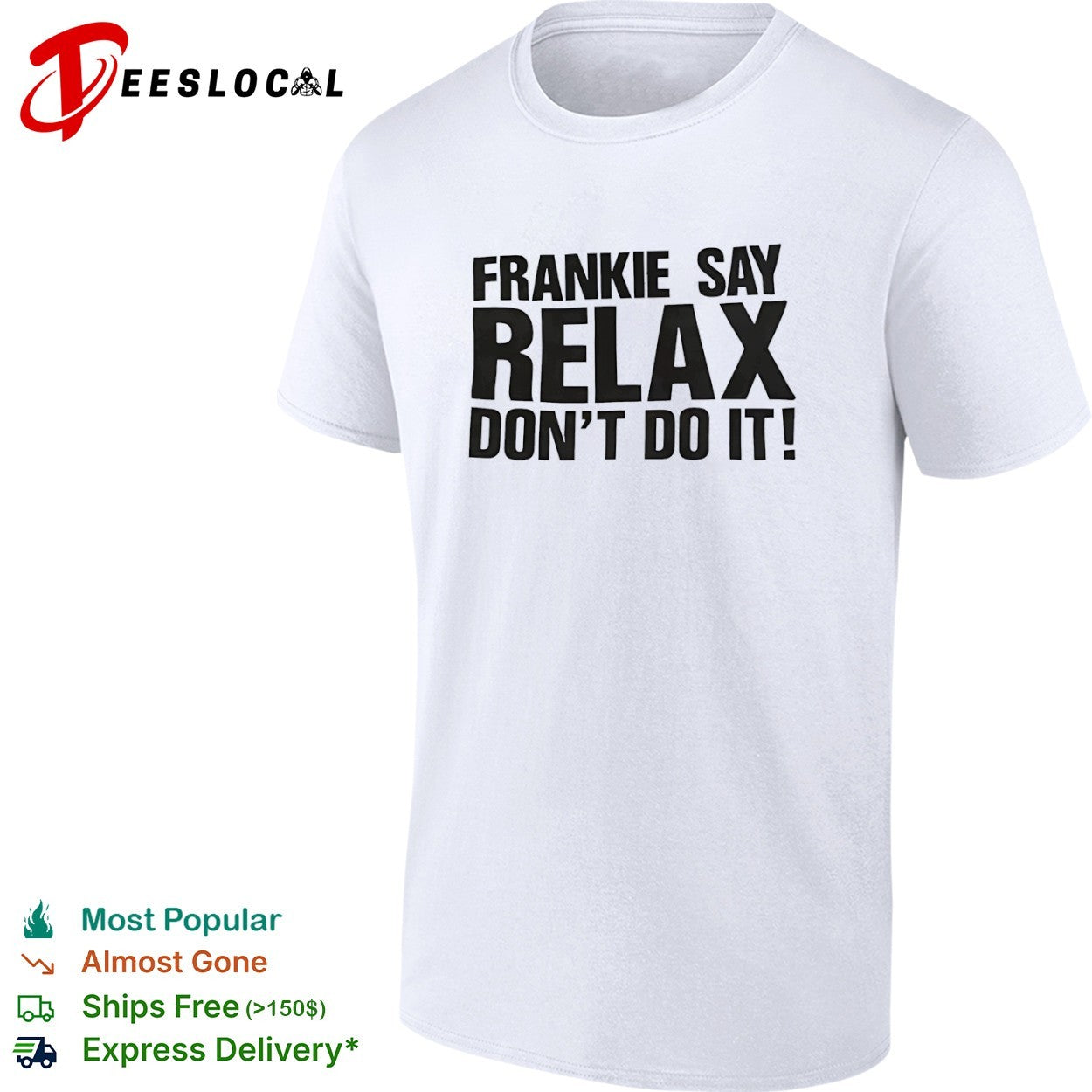 Frankie Say Relax Don't Do It Vintage - Adult & Kids T-Shirts, Sweatshirts & Hoodies apparel design preview 1