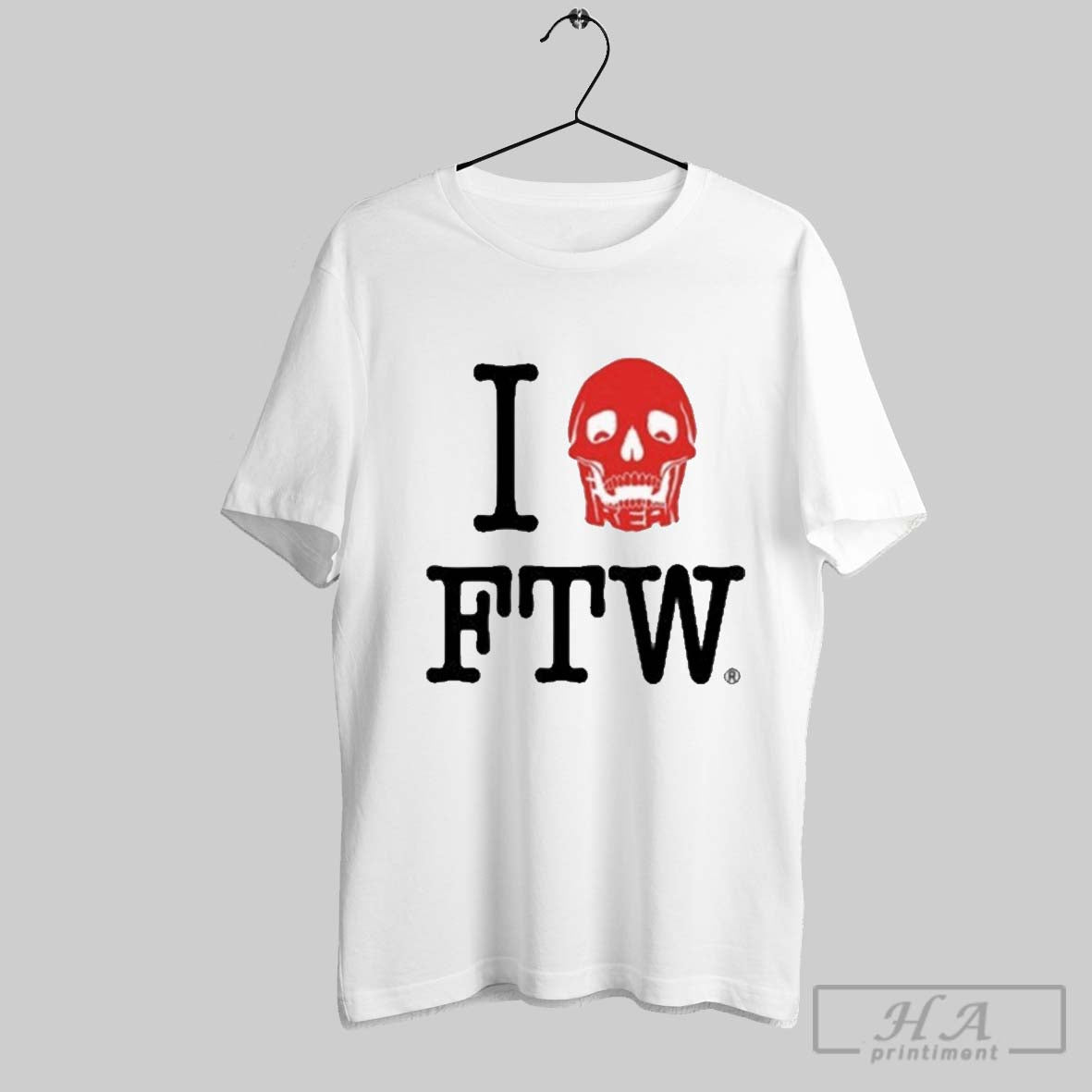Freak The World I Love Ftw Skull - Adult & Kids T-Shirts, Sweatshirts & Hoodies apparel design preview 1