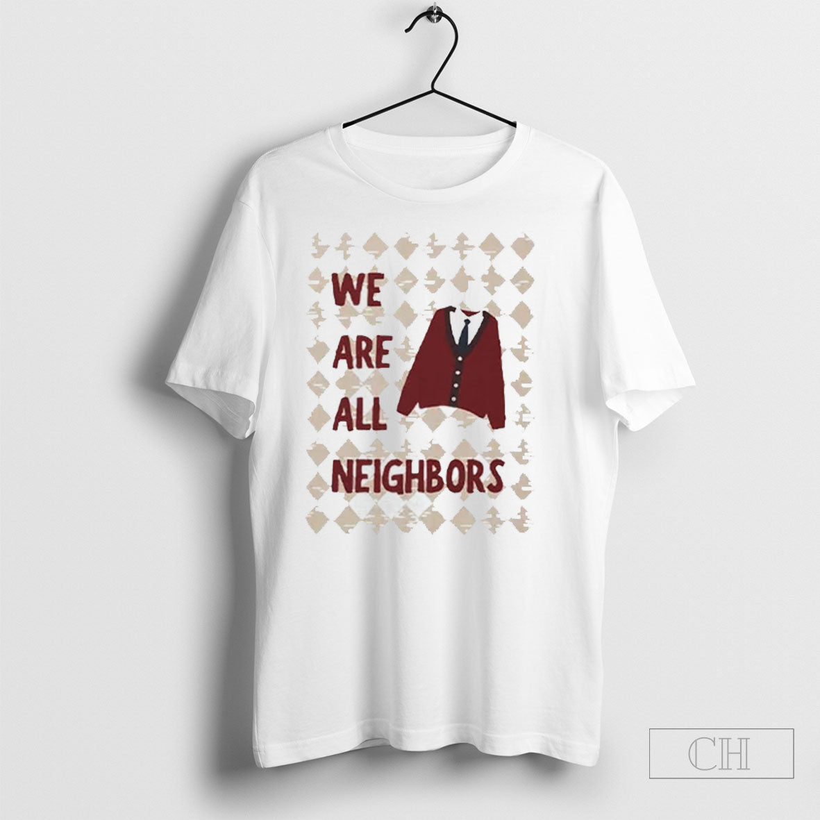 Fred Rogers We Are All Neighbors - Adult & Kids T-Shirts, Sweatshirts & Hoodies apparel design preview 1