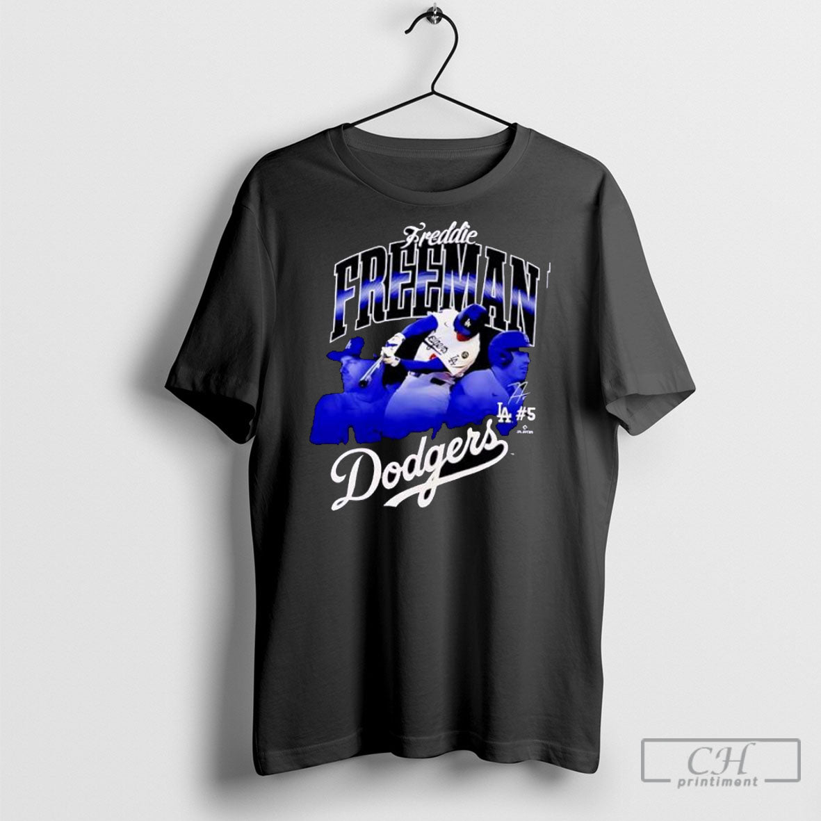 Freddie Freeman Dodgers Baseball Player La 17 - Adult & Kids T-Shirts, Sweatshirts & Hoodies apparel design preview 1