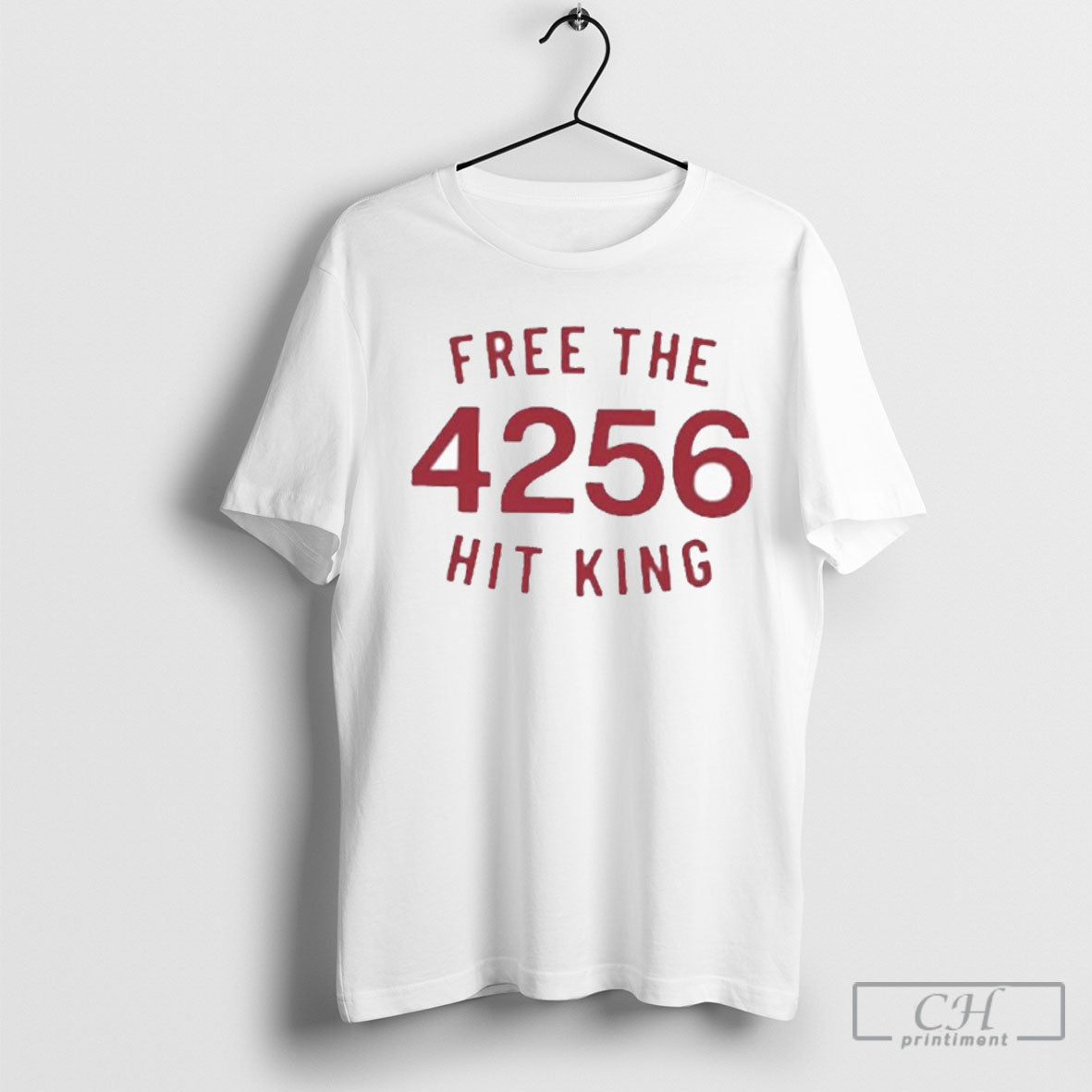 Free The 4256 Hit King Pete Rose Cincinnati Reds - Adult & Kids T-Shirts, Sweatshirts & Hoodies apparel design preview 1