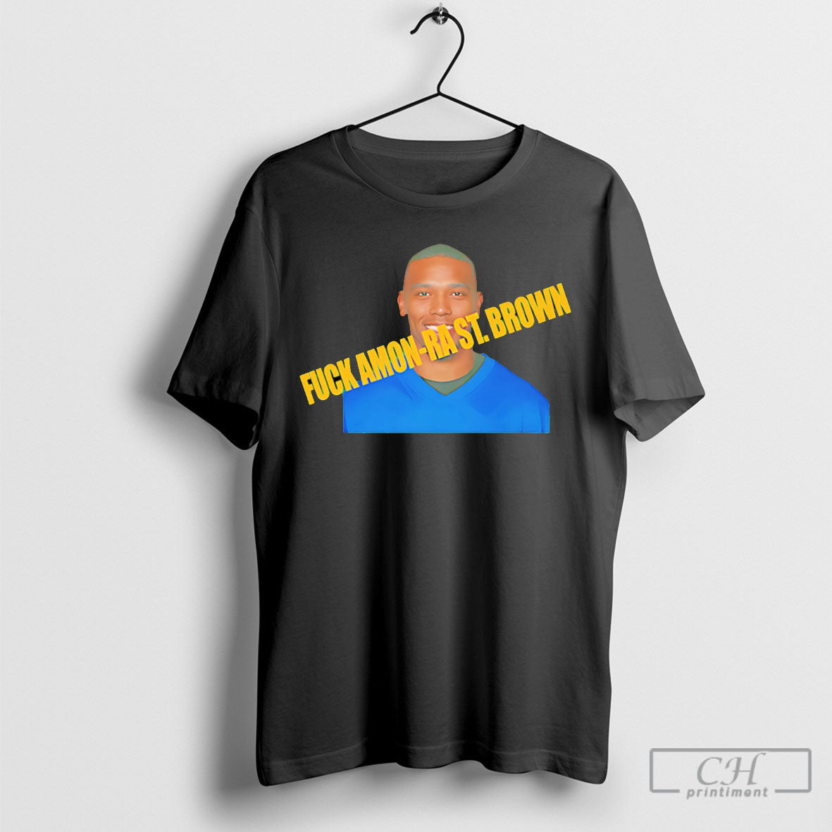 Fuck Amon Ra St Brown - Adult & Kids T-Shirts, Sweatshirts & Hoodies apparel design preview 1