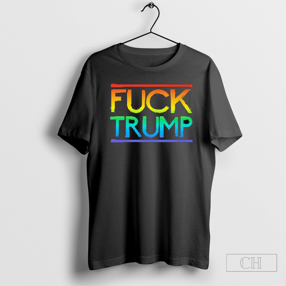Fuck Trump Pride - Adult & Kids T-Shirts, Sweatshirts & Hoodies apparel design preview 1