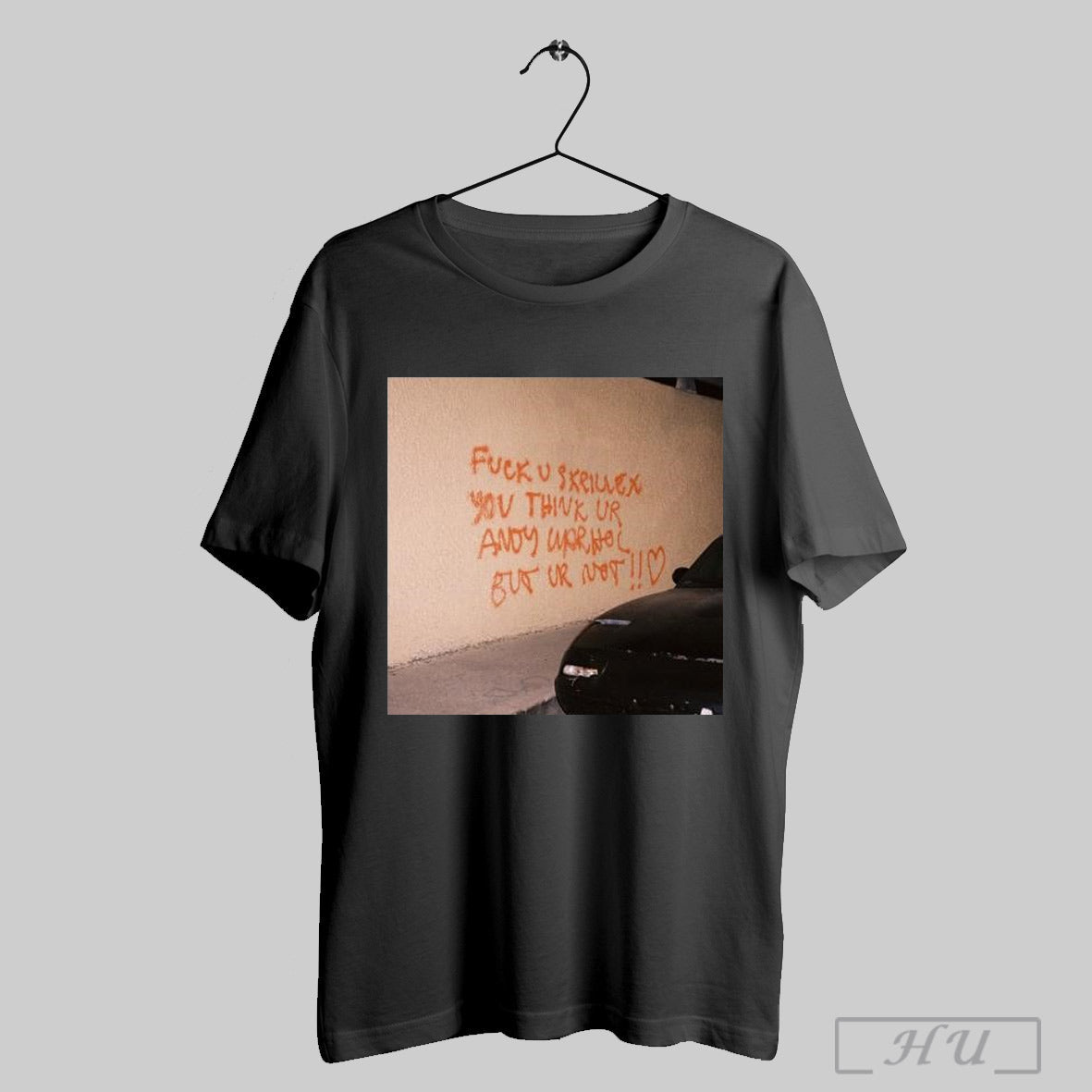 Fuck U Skrillex You Think Ur Andy Warhol But Not - Adult & Kids T-Shirts, Sweatshirts & Hoodies apparel design preview 1
