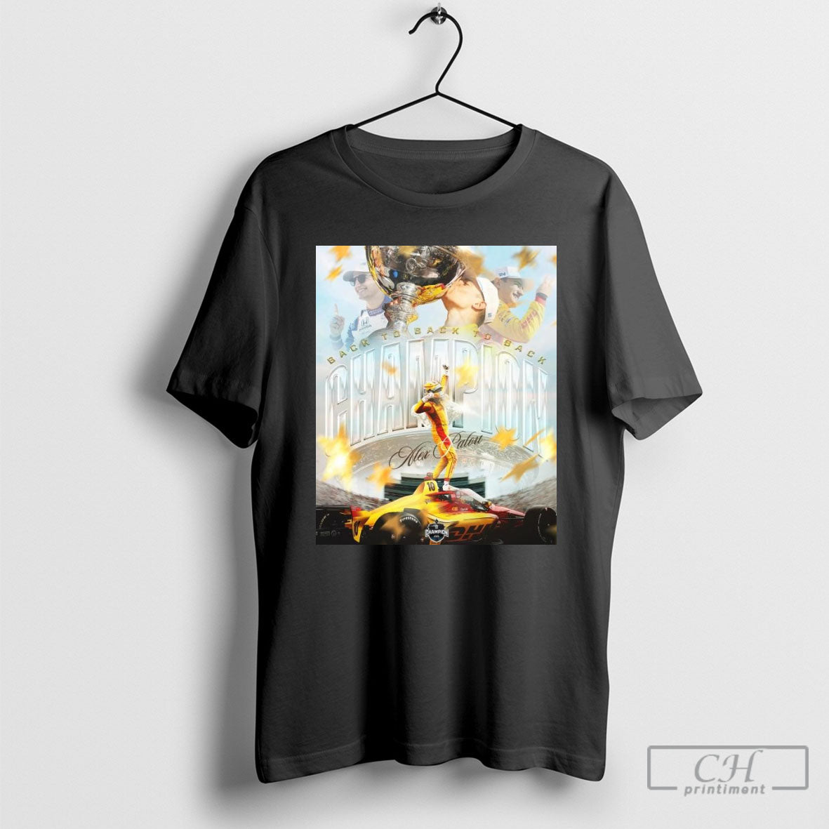 Funny Poster Alex Palou Back To Champion Ntt Indycar - Adult & Kids T-Shirts, Sweatshirts & Hoodies apparel design preview 1