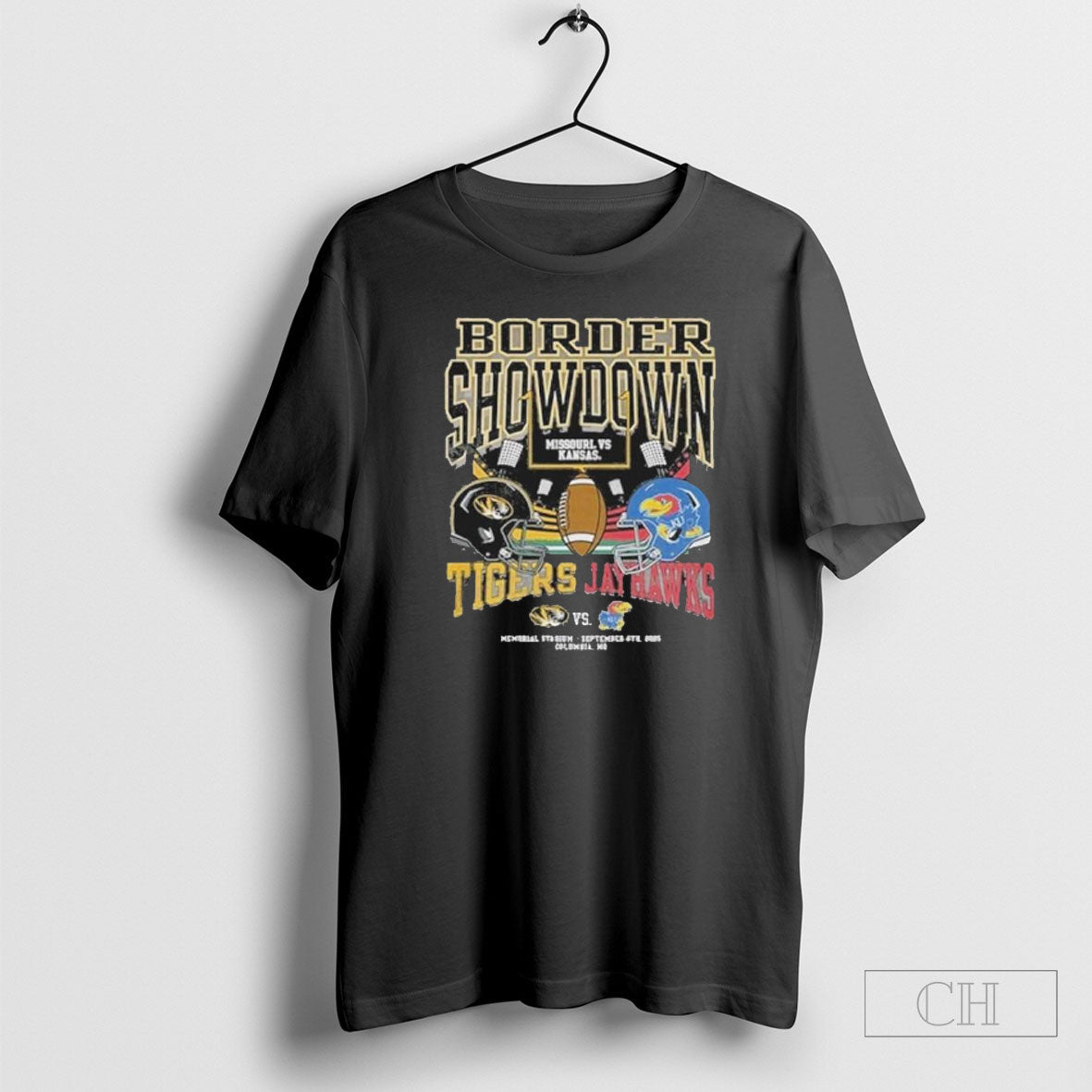 Gameday Missouri Vs Kansas September 6 2025 Duel - Adult & Kids T-Shirts, Sweatshirts & Hoodies apparel design preview 1