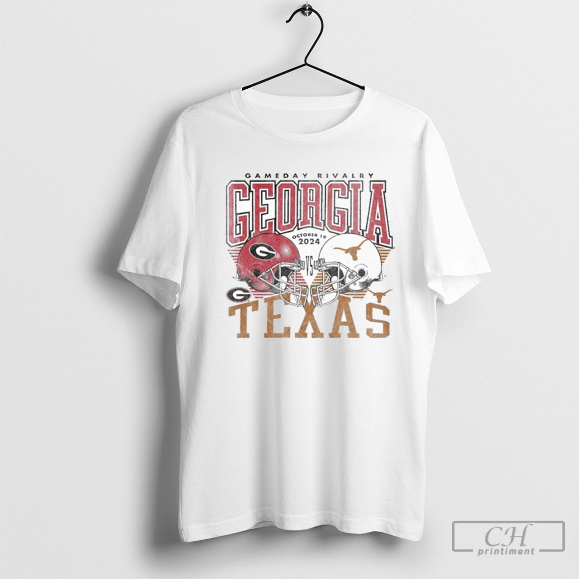 Gameday Showdown 2025 Texas Vs Georgia Matchup T - Adult & Kids T-Shirts, Sweatshirts & Hoodies apparel design preview 1