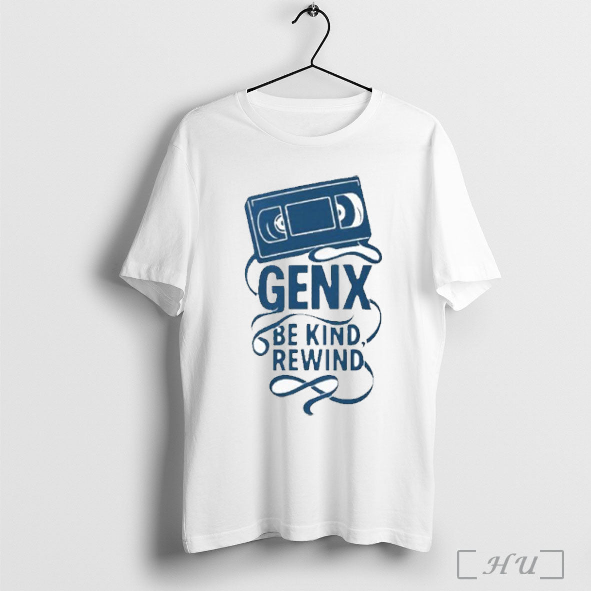 Gen X Be Kind Rewind - Adult & Kids T-Shirts, Sweatshirts & Hoodies apparel design preview 1