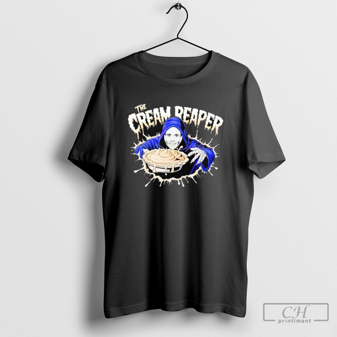 Gene Borrello The Cream Reaper - Adult & Kids T-Shirts, Sweatshirts & Hoodies apparel design preview 1