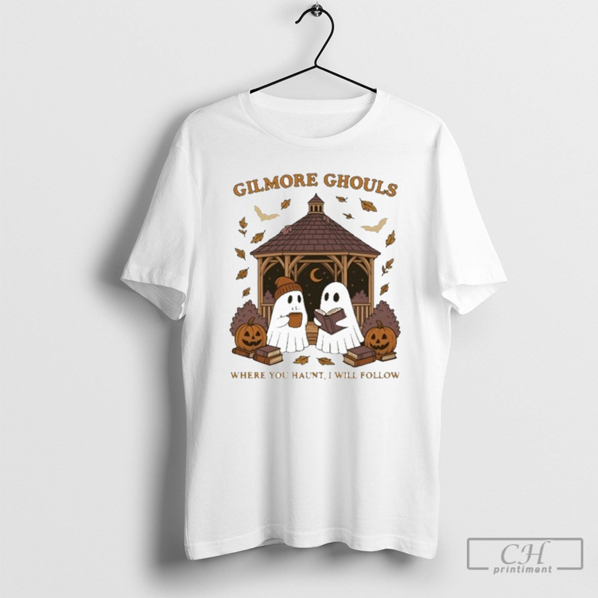 Gilmore Ghouls Halloween - Adult & Kids T-Shirts, Sweatshirts & Hoodies apparel design preview 1