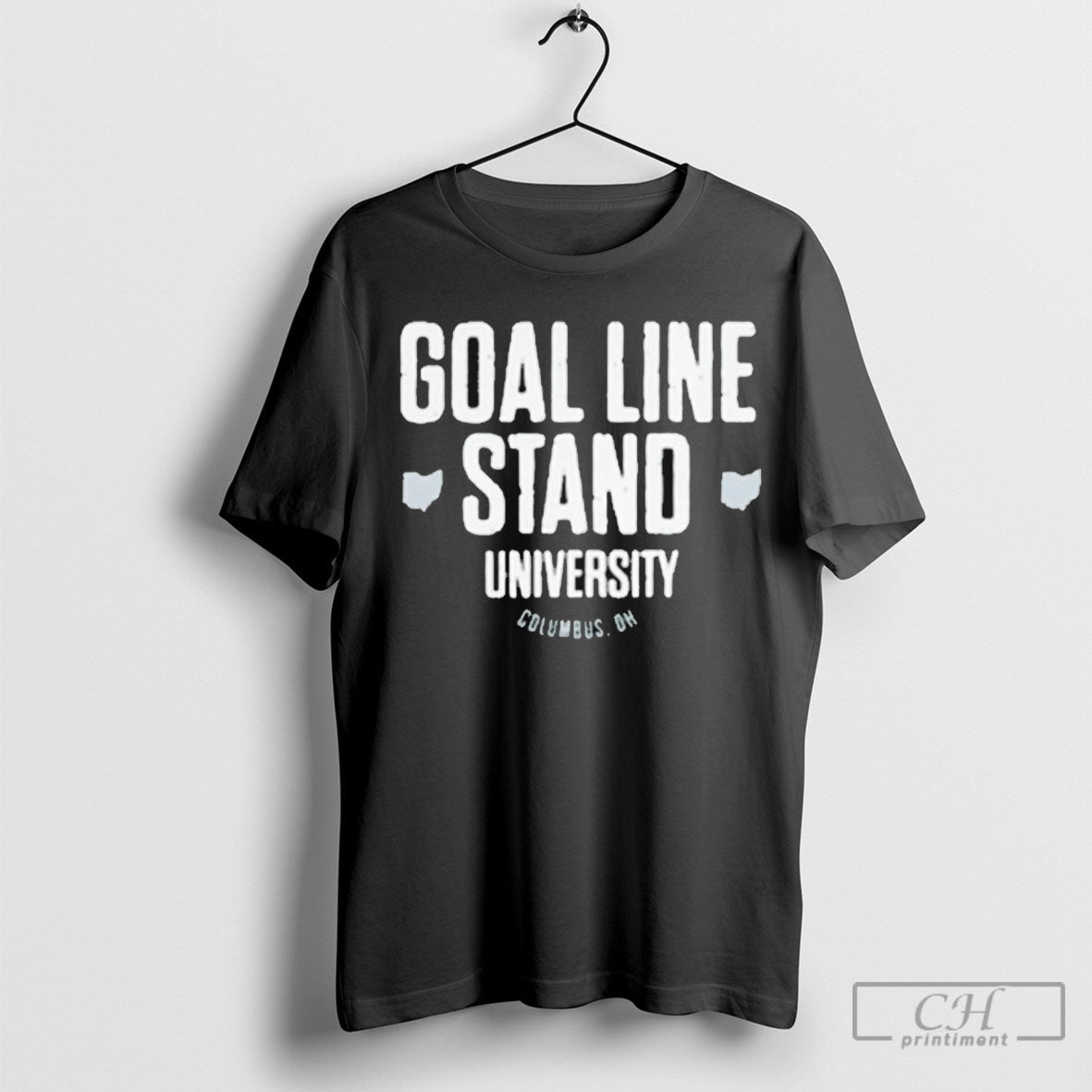 Goal Line Stand University Columbus Oh - Adult & Kids T-Shirts, Sweatshirts & Hoodies apparel design preview 1