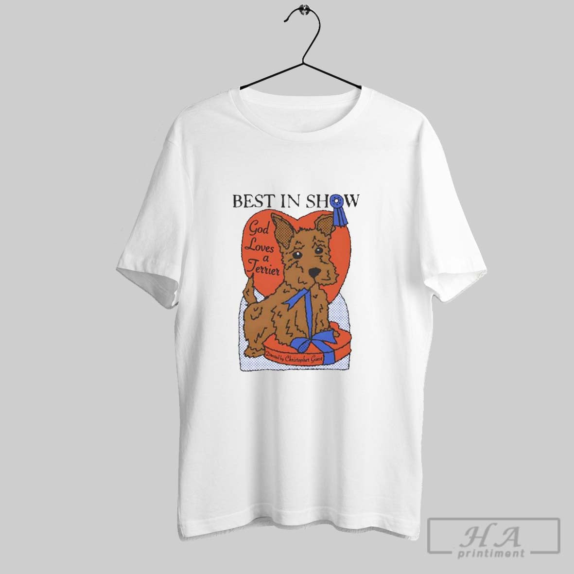 God Loves A Terrier Best In Show - Adult & Kids T-Shirts, Sweatshirts & Hoodies apparel design preview 1