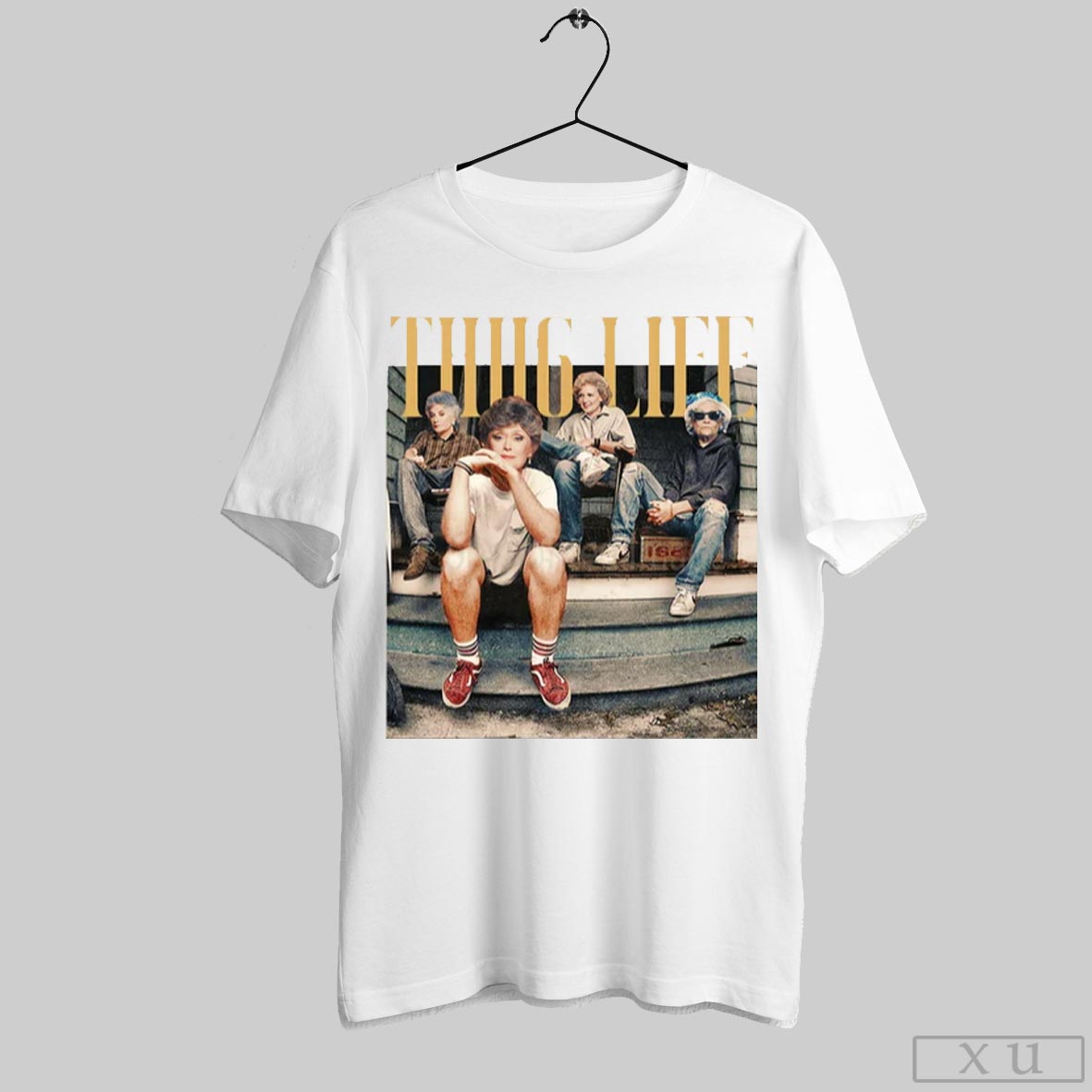 Golden Girls Thug Life Colors - Adult & Kids T-Shirts, Sweatshirts & Hoodies apparel design preview 1