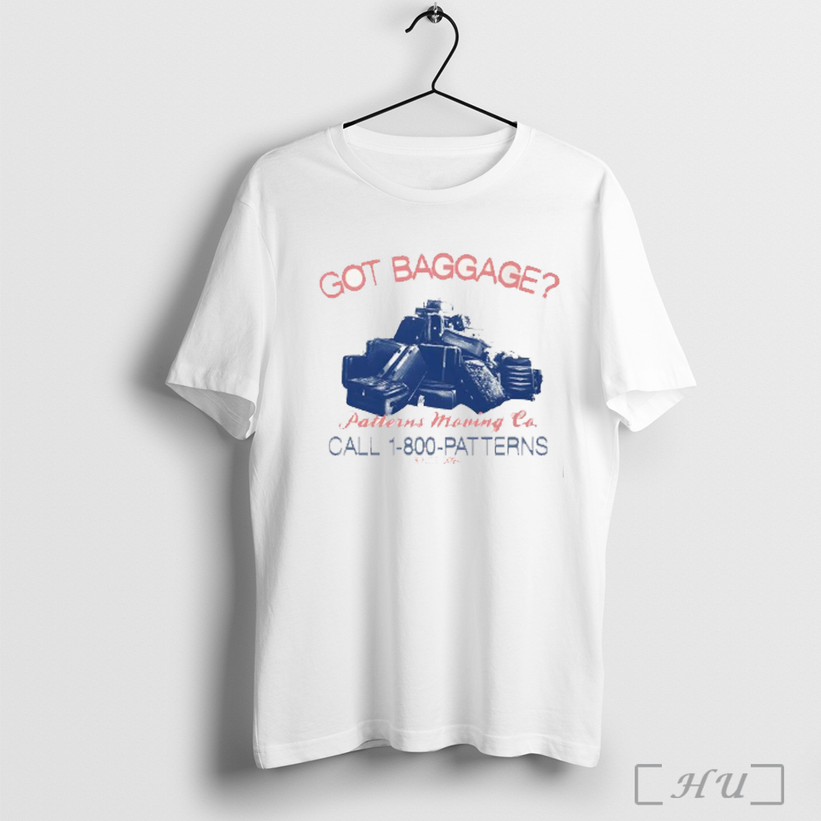 Got Baggage Ringer Patterns Moving Co - Adult & Kids T-Shirts, Sweatshirts & Hoodies apparel design preview 1