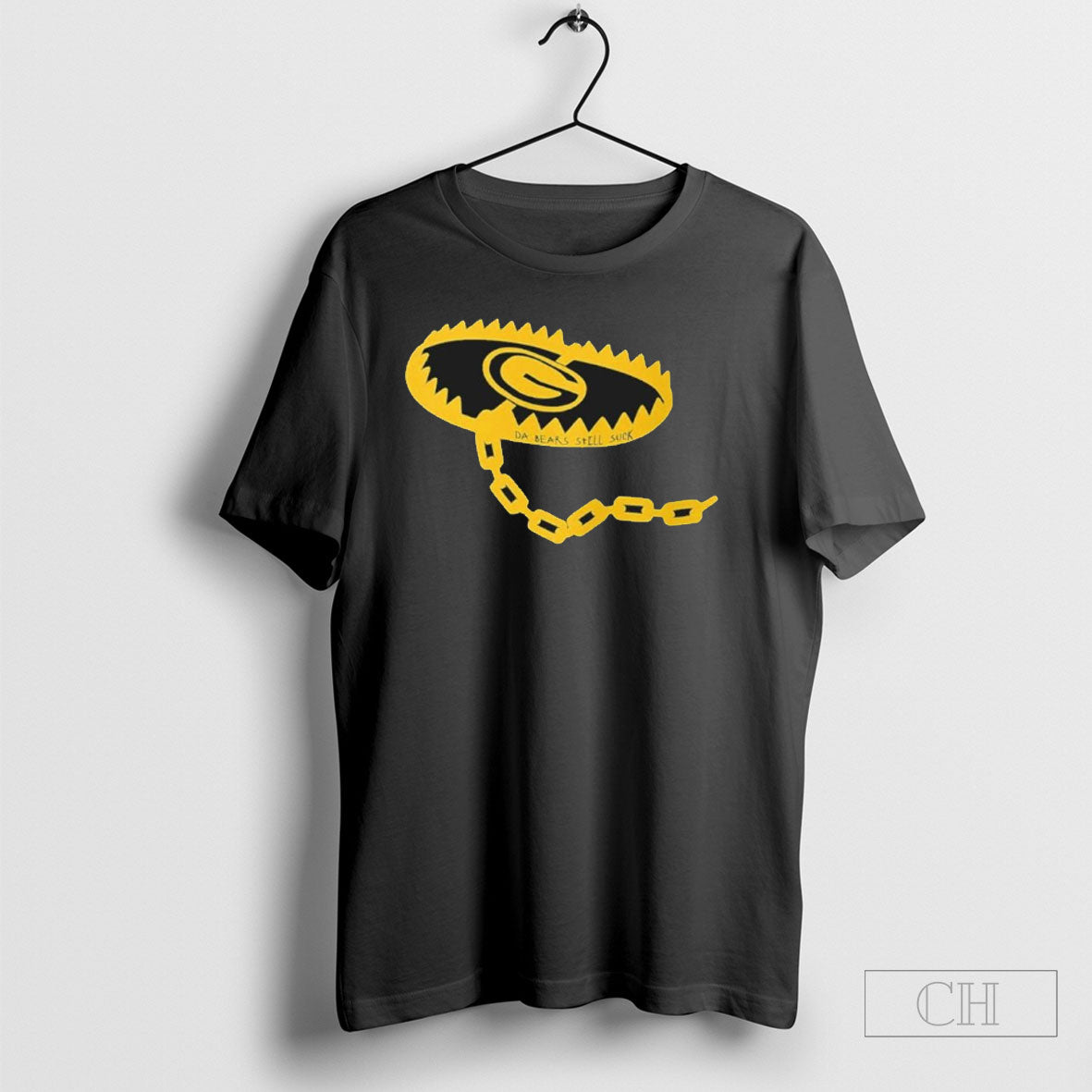 Green Bay Packers Bear Trap - Adult & Kids T-Shirts, Sweatshirts & Hoodies apparel design preview 1