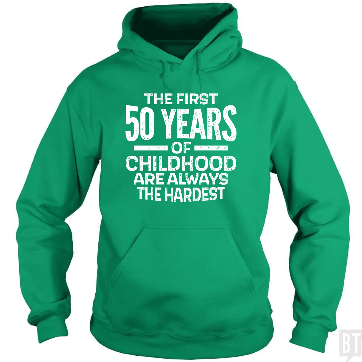 First 50 Years - Adult & Kids T-Shirts, Sweatshirts & Hoodies apparel design preview 1