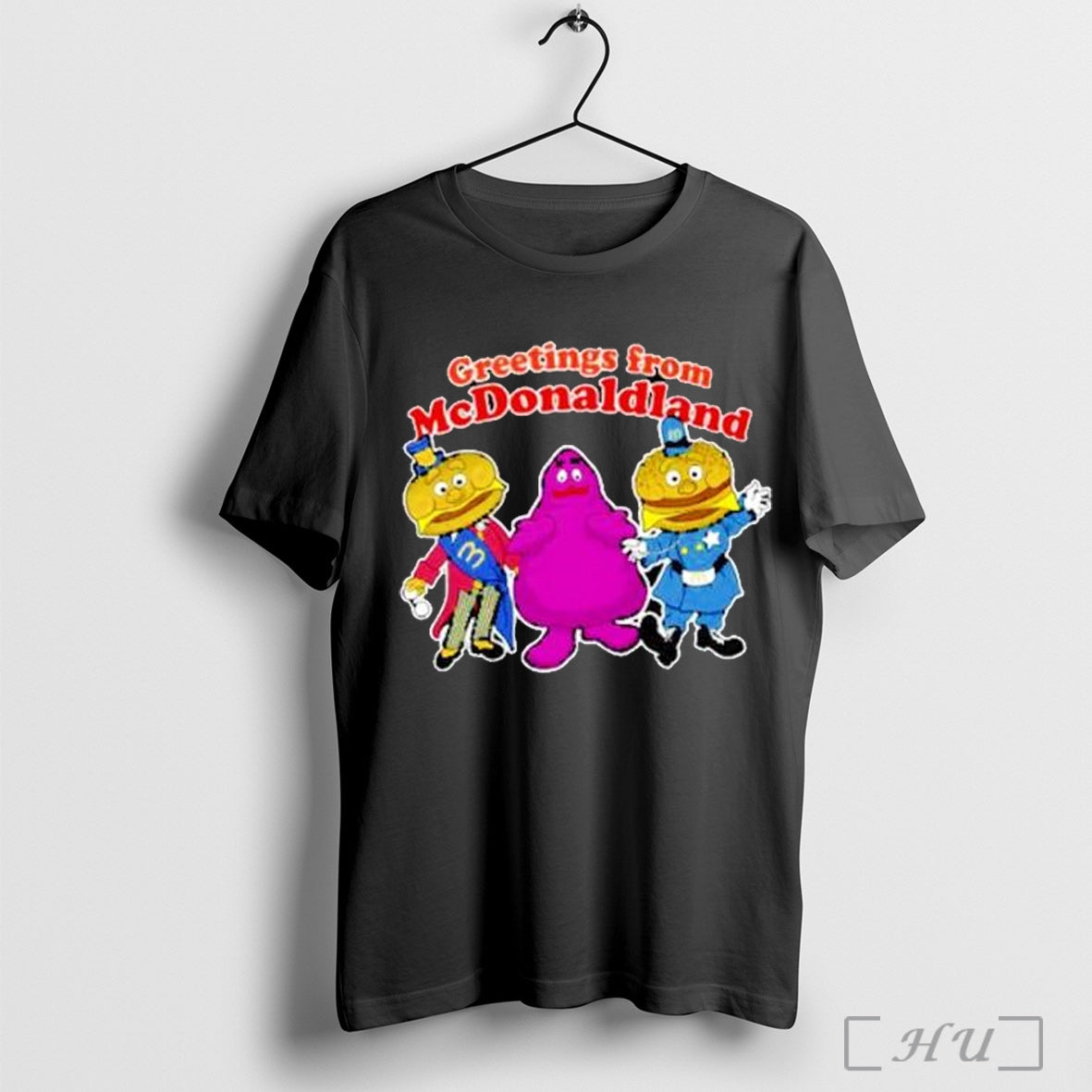 Greetings From Mcdonaldland Meal - Adult & Kids T-Shirts, Sweatshirts & Hoodies apparel design preview 1