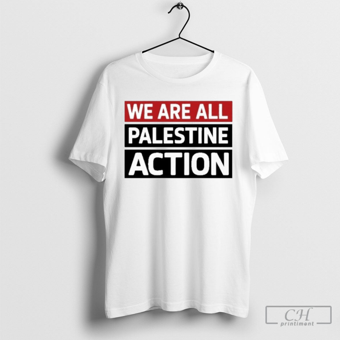 Greta Thunberg We Are All Palestine Action - Adult & Kids T-Shirts, Sweatshirts & Hoodies apparel design preview 1