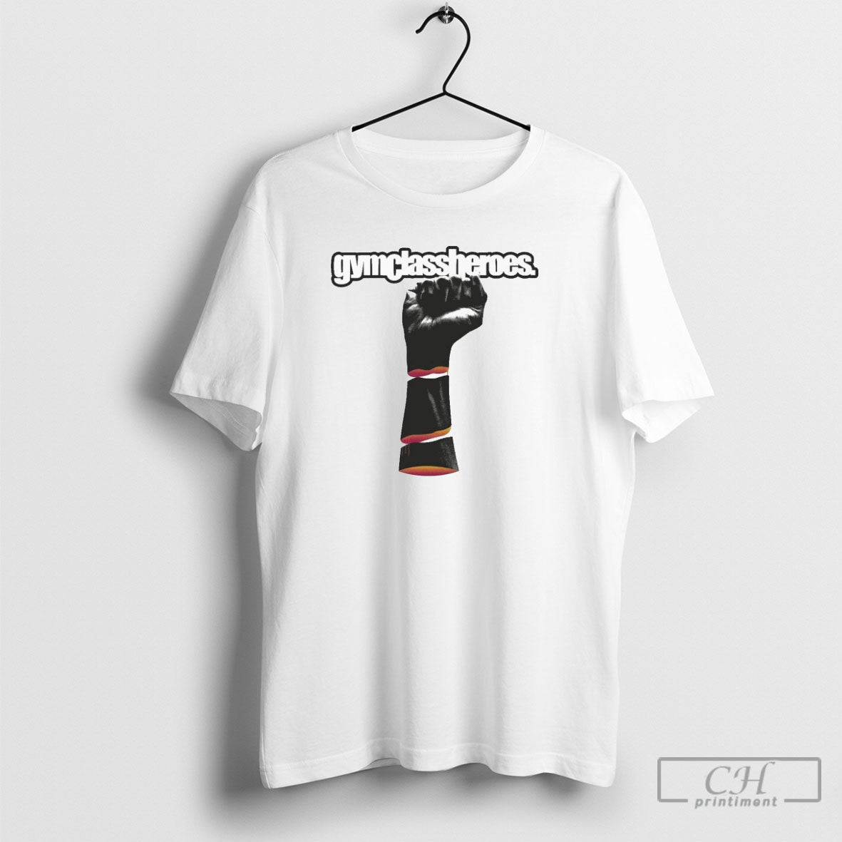 Gym Class Heroes Fists Up Hand - Adult & Kids T-Shirts, Sweatshirts & Hoodies apparel design preview 1
