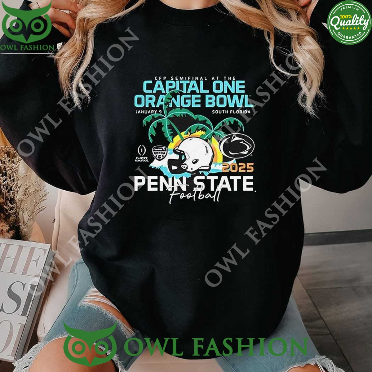 Penn State Nittany Lions Football 2025 Capital One - Adult & Kids T-Shirts, Sweatshirts & Hoodies apparel design preview 1