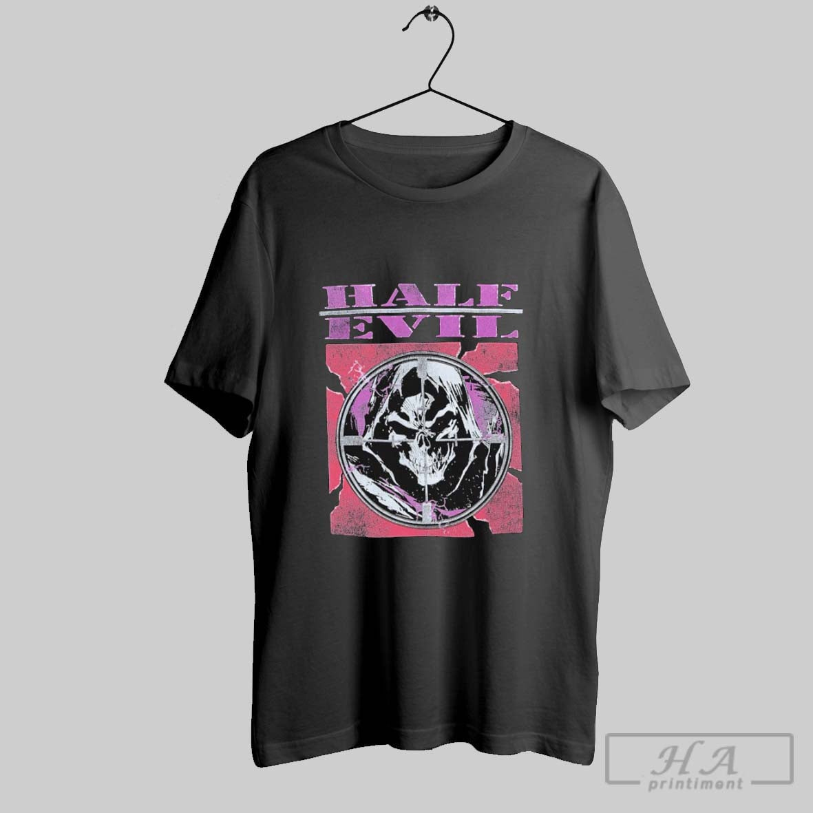 Half Evil Enemy - Adult & Kids T-Shirts, Sweatshirts & Hoodies apparel design preview 1
