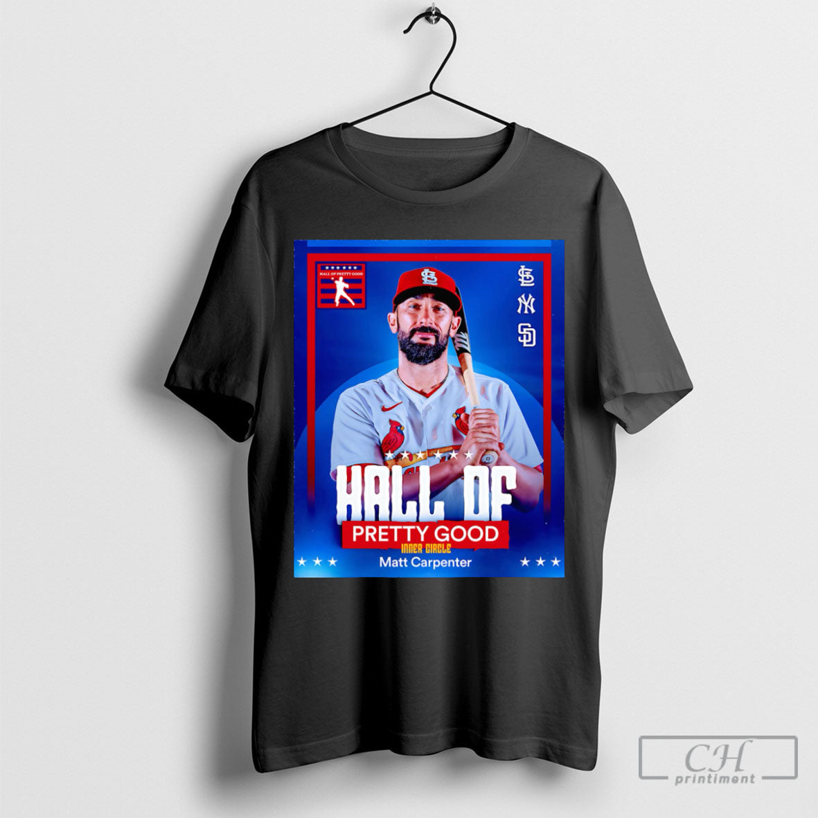 Hall Of Pretty Good Inner Circle Matt Carpenter - Adult & Kids T-Shirts, Sweatshirts & Hoodies apparel design preview 1