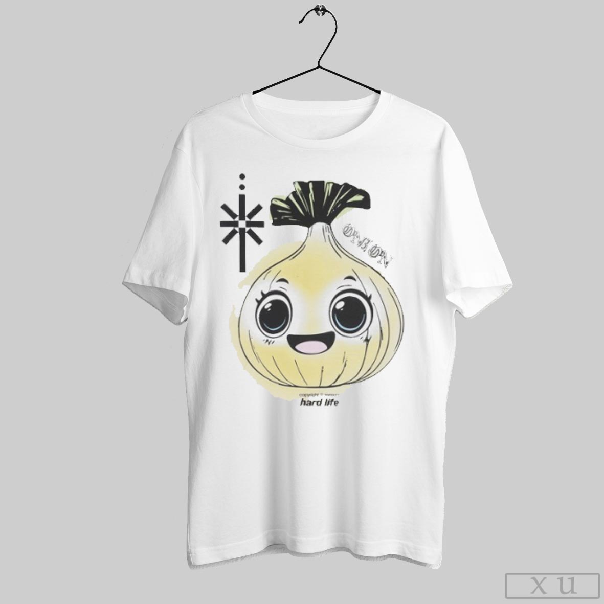 Hard Life Manga Onion - Adult & Kids T-Shirts, Sweatshirts & Hoodies apparel design preview 1