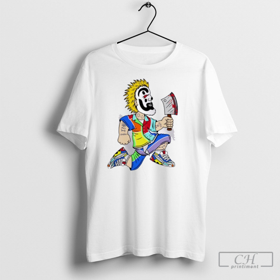 Hatchetman Violent J - Adult & Kids T-Shirts, Sweatshirts & Hoodies apparel design preview 1