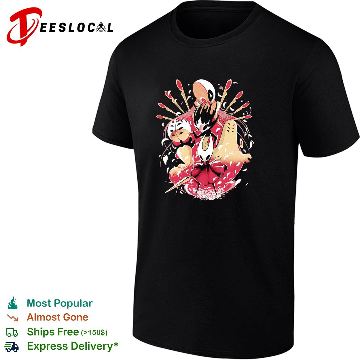 Hollow Knight Silksong Silk Showdown - Adult & Kids T-Shirts, Sweatshirts & Hoodies apparel design preview 1