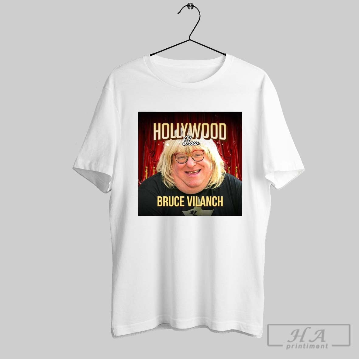 Hollywood Show Bruce Vilanch - Adult & Kids T-Shirts, Sweatshirts & Hoodies apparel design preview 1