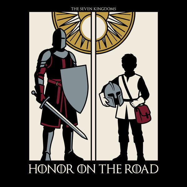 Honor On The Road - Adult & Kids T-Shirts, Sweatshirts & Hoodies apparel design preview 1
