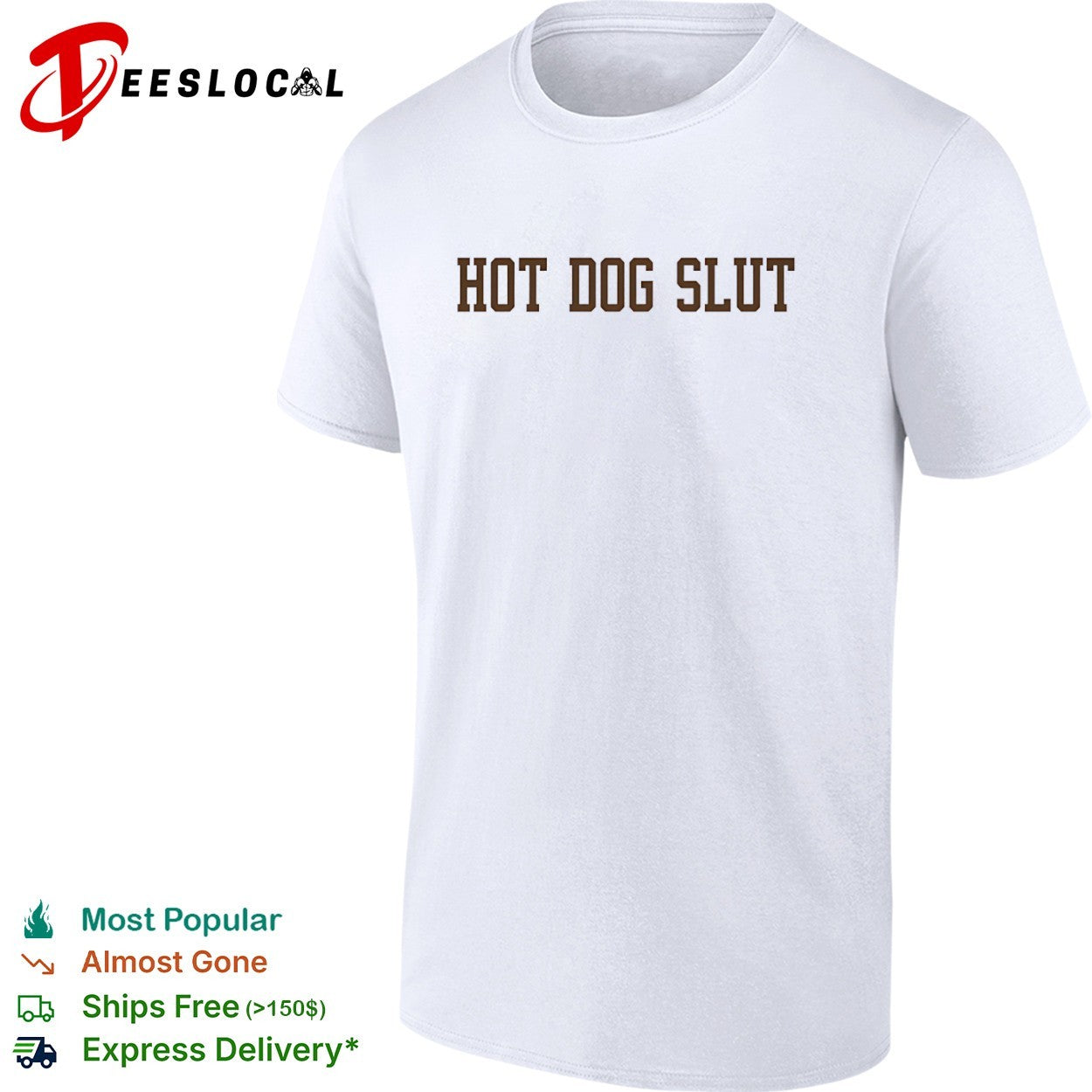 Dog Slut - Adult & Kids T-Shirts, Sweatshirts & Hoodies apparel design preview 1
