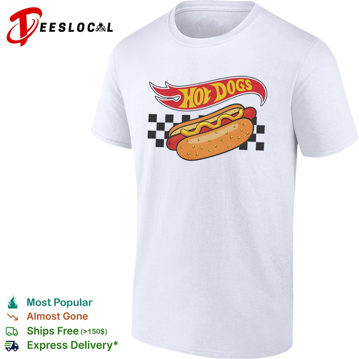 Dogs checkerboard - Adult & Kids T-Shirts, Sweatshirts & Hoodies apparel design preview 1