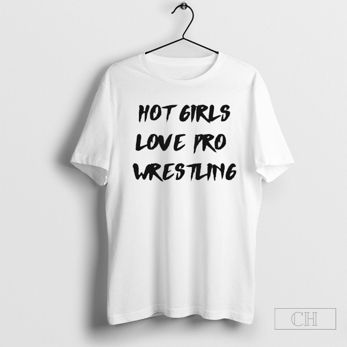 Hot Girls Love Pro Wrestling - Adult & Kids T-Shirts, Sweatshirts & Hoodies apparel design preview 1