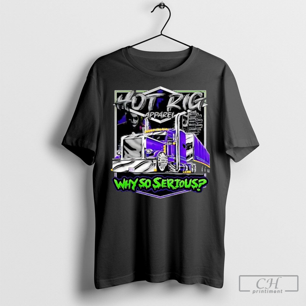 Hotrig Apparel Why So Serious - Adult & Kids T-Shirts, Sweatshirts & Hoodies apparel design preview 1