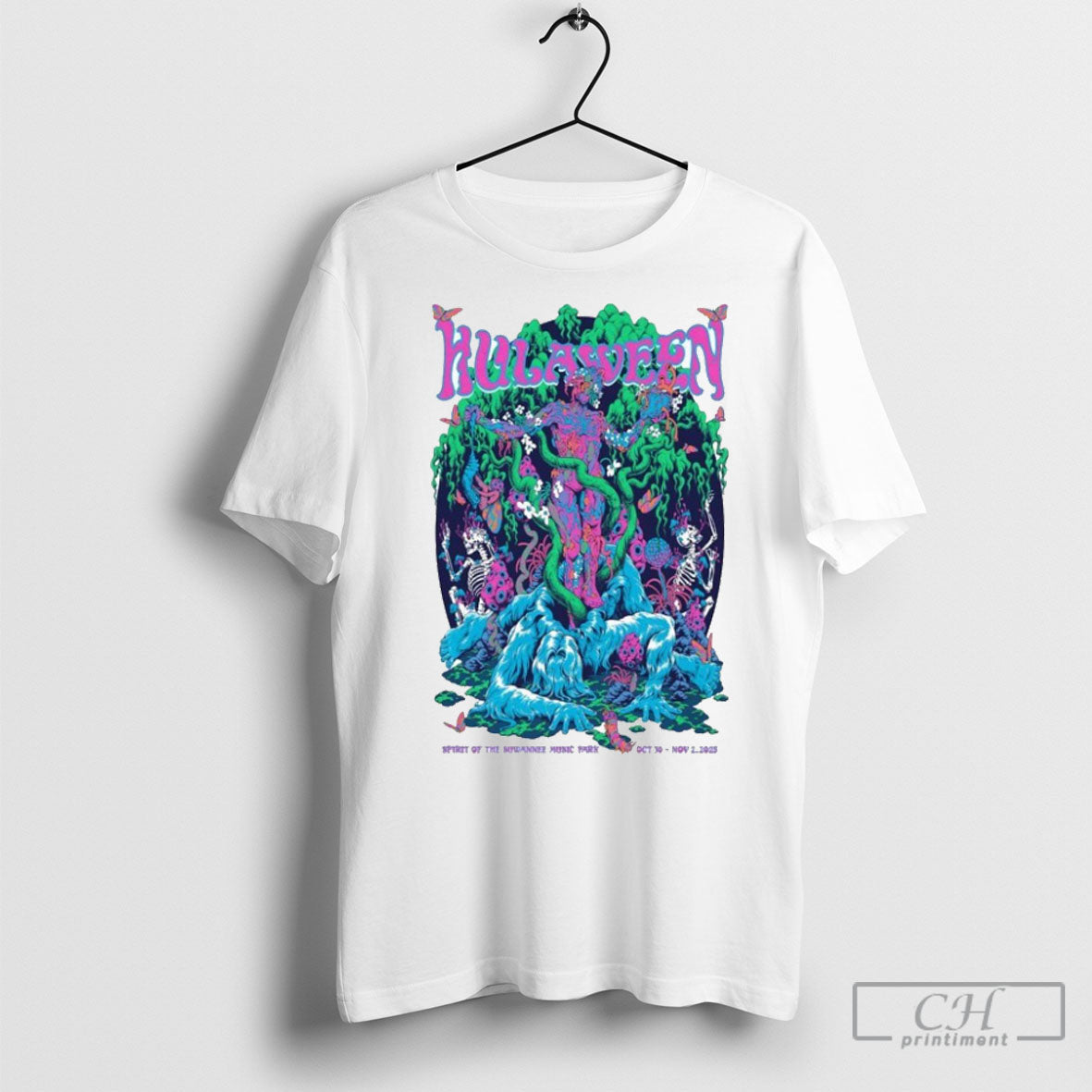 Hulaween Spirit Of The Suwannee Music Park 2025 - Adult & Kids T-Shirts, Sweatshirts & Hoodies apparel design preview 1