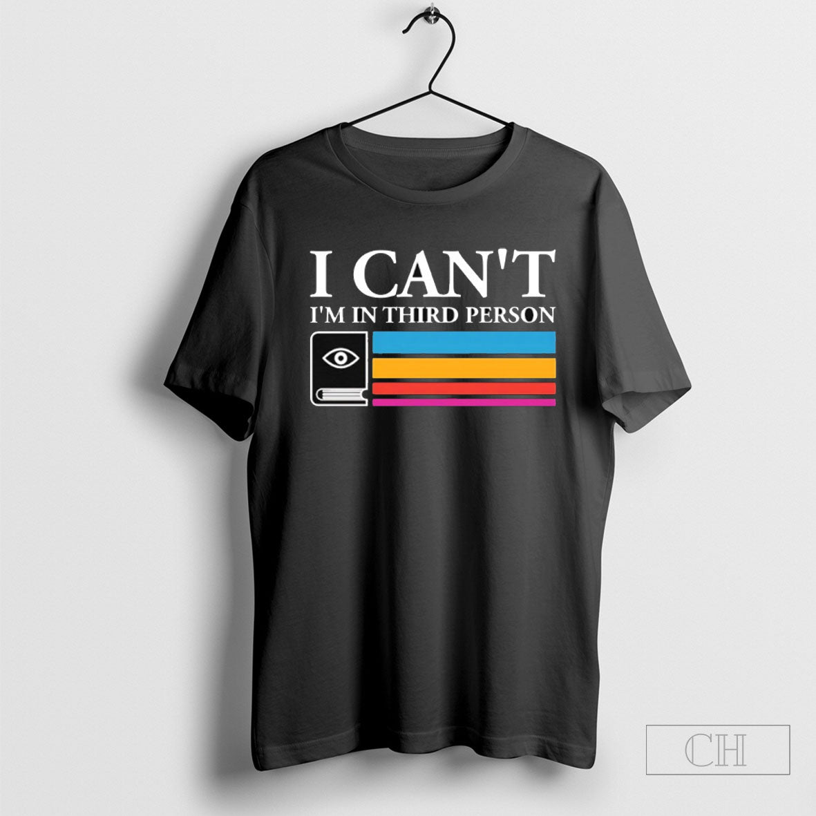 I Cant Im In Third Person - Adult & Kids T-Shirts, Sweatshirts & Hoodies apparel design preview 1