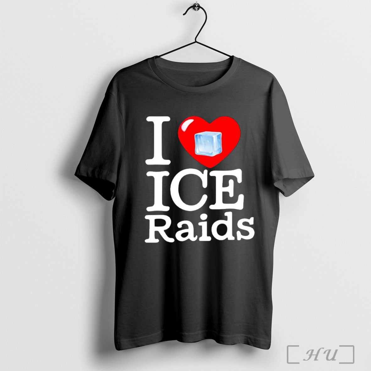 I Love Ice Raids - Adult & Kids T-Shirts, Sweatshirts & Hoodies apparel design preview 1