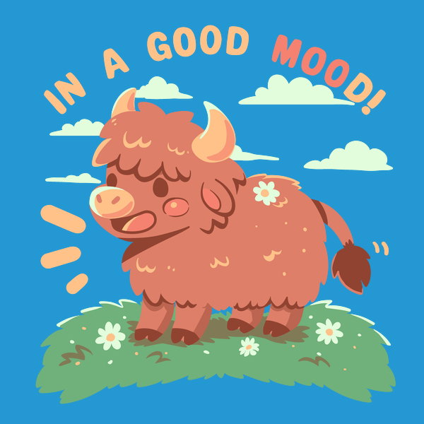 In A Good Mood - Adult & Kids T-Shirts, Sweatshirts & Hoodies apparel design preview 1